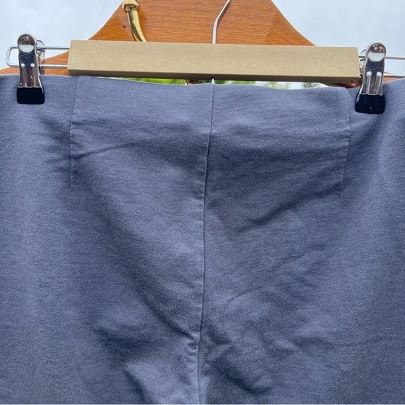 J JILL ~ Pure Jill Grey Pima Cotton Spandex Slim-Leg Cropped Lounge Pant - Picture 4 of 13